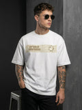 As holes Everywhere white | Oversized Graphic T-Shirt 240 GSM