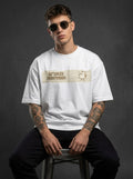 As holes Everywhere white | Oversized Graphic T-Shirt 220 GSM